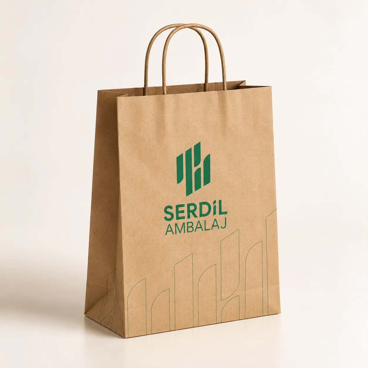 Baskılı Kraft Çanta