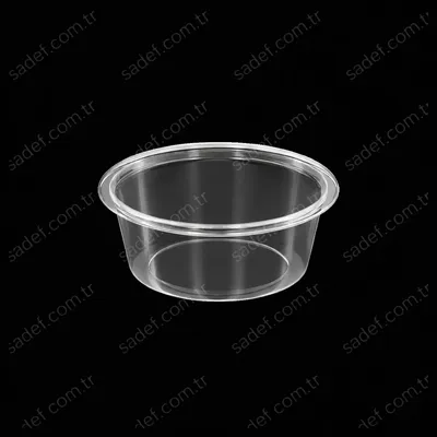 DİPACK PET 80 CC SOS KABI 2,8 GR ŞEFFAF + KAPAK 1000 ADET