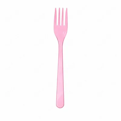 PEMBE - PARTY LÜX ÇATAL 25 AD X 80 PAKET