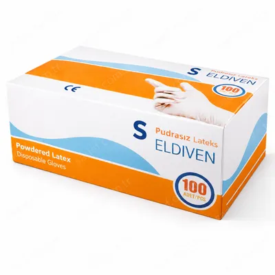 PUDRASIZ LATEX ELDİVEN SMALL 100 AD