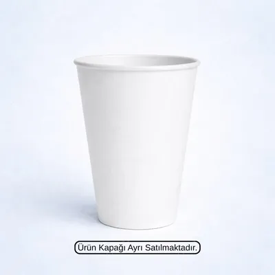 BEYAZ 16 OZ ( 500 ML ) KARTON BARDAK ARNES 1000 ADET