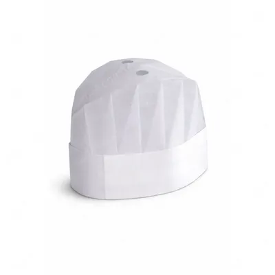 BEYAZ AŞÇI KEPİ TELA 24 CM 20 ADET