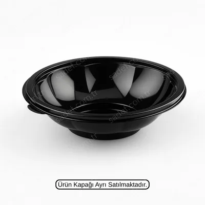 L-305-S LİMERA PET SALATA KASE 500 ML SİYAH 15 GR 600 ADET