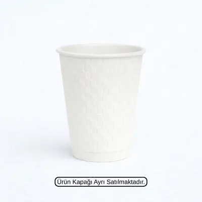 BEYAZ EMBOSSED 14 OZ ( 450 ML ) KARTON BARDAK ARNES 800 ADET