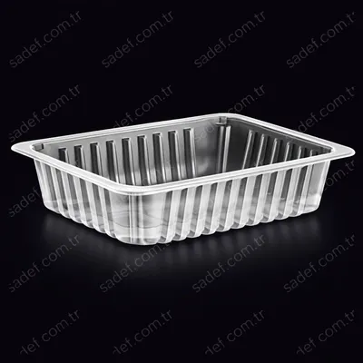 EL604 H:55 PP ÜST FİLM YAPIŞTRMALI KAP 190X144 15 GR ELTRON ( +4 °C TAZE ) ŞEFFAF 400 ADET