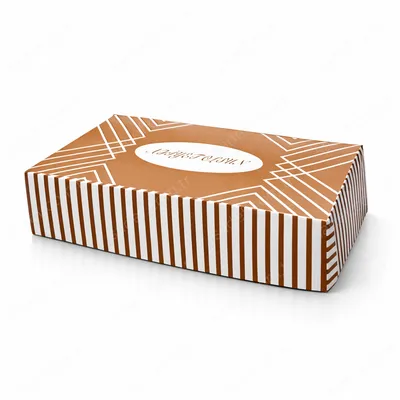 AFİYET OLSUN FOLYOLU KURU PASTA KUTUSU 0,5 KG ( 22X12X5 CM ) 100 AD