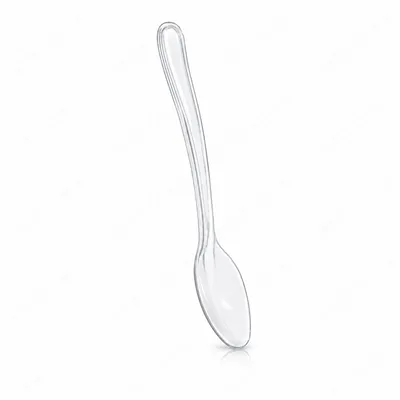 ŞEFFAF LÜX SUP DALGALI DONDURMA & TATLI KAŞIK 2,5 GR 100 ADET