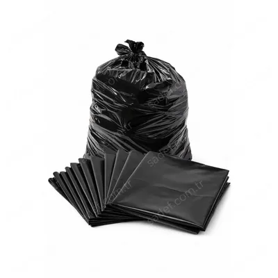 SİYAH DÖKME ÇÖP POŞETİ 90X130 25 KG