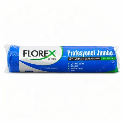 515 MAVİ PRO JUMBO ÇÖP POŞET 500 GR 10X20 AD 10 KG 62 MC