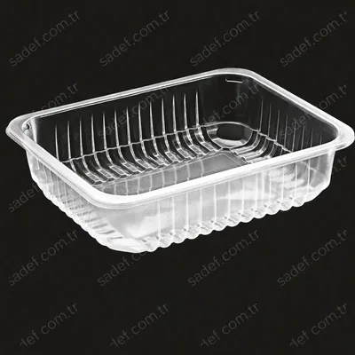 EL472 H:50 PP ÜST FİLM YAPIŞTIRMALI KAP 227X178 MM 20 GR ELTRON ( +4 °C TAZE ) ŞEFFAF 400 ADET