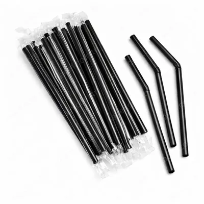 ( SİYAH ) JELATİNLİ KÖRÜKLÜ FROZEN PİPET 24 CM 100 AD X 50 PAKET