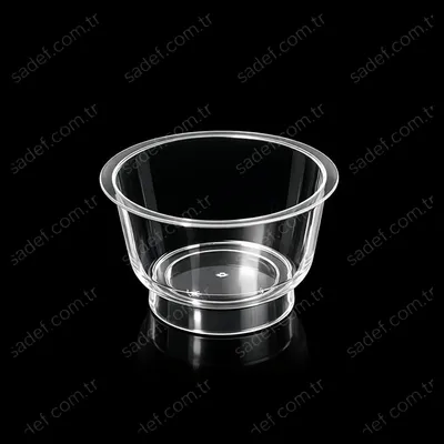 DC03 AYAKLI KASE 200 ML PS ŞEFFAF 600 ADET