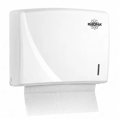 200 LÜ RULOPAK MODERN Z KATLI HAVLU DİSPENSERİ ( BEYAZ )