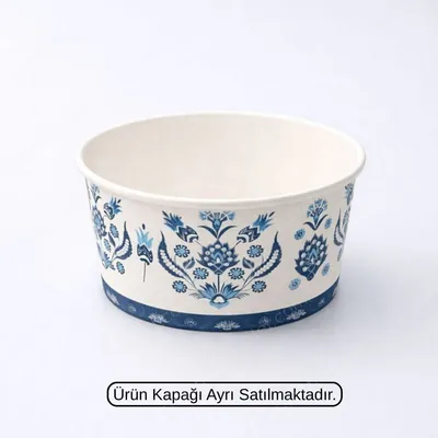KAPAKSIZ METROSAN 14 OZ BASKILI KARTON ÇORBA KASE 100 ADET