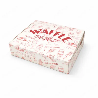 WAFFLE KUTUSU ( 19X17X4 CM ) 100 AD