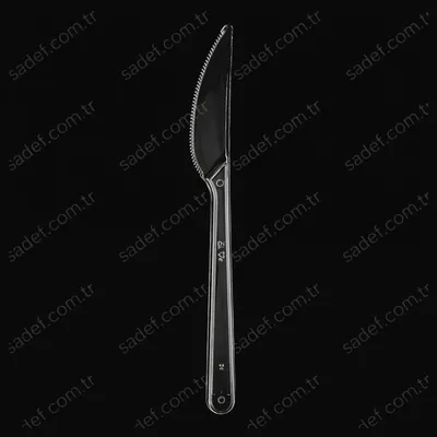 PLASTİK LÜX BIÇAK ŞEFFAF 2,8 GR 100 ADET