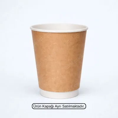 KRAFT DOUBLE WALL 14 OZ ( 450 ML ) KARTON BARDAK ARNES 500 ADET