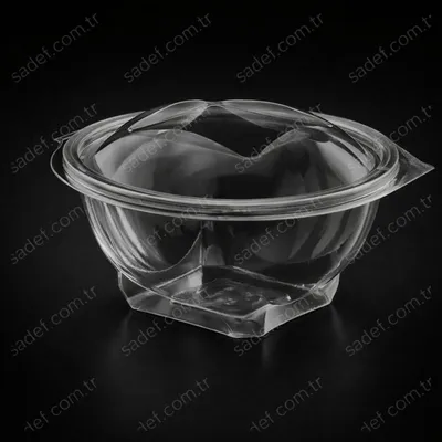 EL362 500 ML PET SALATA SIZDIRMAZ KAP 17 GR ELTRON ŞEFFAF 100 ADET