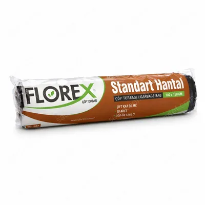 507 STD HANTAL ÇÖP POŞET 500 GR 10X10 AD 5 KG 36 MC SİYAH