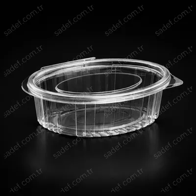 EL350 80 ML PET OVAL SIZDIRMAZ SOS & MEZE KAP 5 GR ELTRON ŞEFFAF 1000 ADET