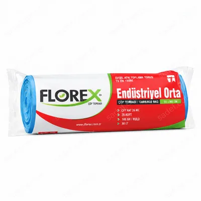527 MAVİ END ORTA ÇÖP POŞET 160 GR 20X25 AD 4 KG 26 MC