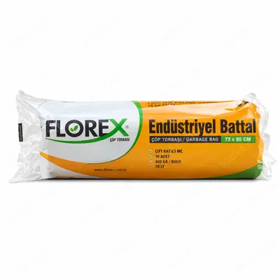 523 MAVİ END BATTAL ÇÖP POŞET 400 GR 10X20 AD 8 KG 63 MC