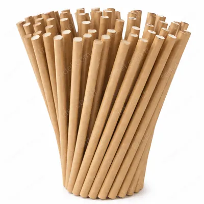 KAĞIT PİPET 8 MMX240 MM 100 AD KRAFT X 50 PAKET
