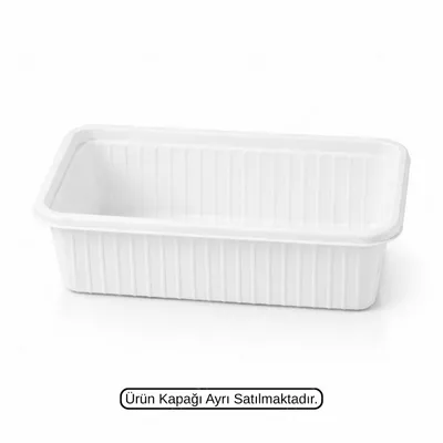 FT307 1000 ML PS DONDURMA KASE 205X110X60 FOLYOTERM 23,5 GR BEYAZ 450 ADET