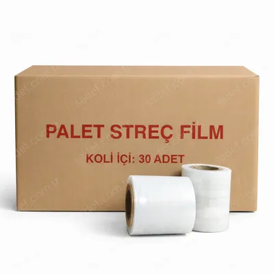 P.E 17 MİKRON 10 CM PALET STRECH ( 200 M TKRB )