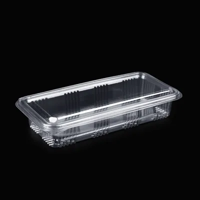 L-091 LİMERA PET KAPAKLI DİKDÖRTGEN KURABİYE KABI 400 ML 21 GR 400 ADET
