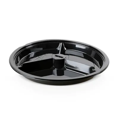 L-453-S LİMERA PET YUVARLAK 3 BÖLMELİ KAP SİYAH 28,7 GR 400 ADET