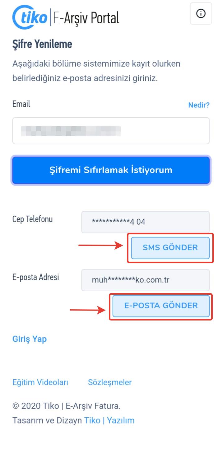 Mobil Şifre 3