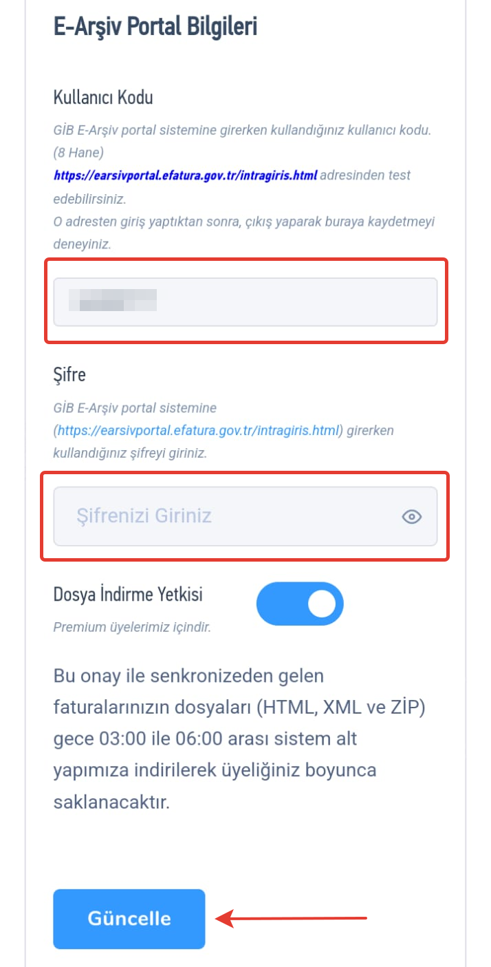Mobil GİB Ayarları 2